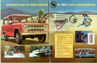 1967 Bronco brochure